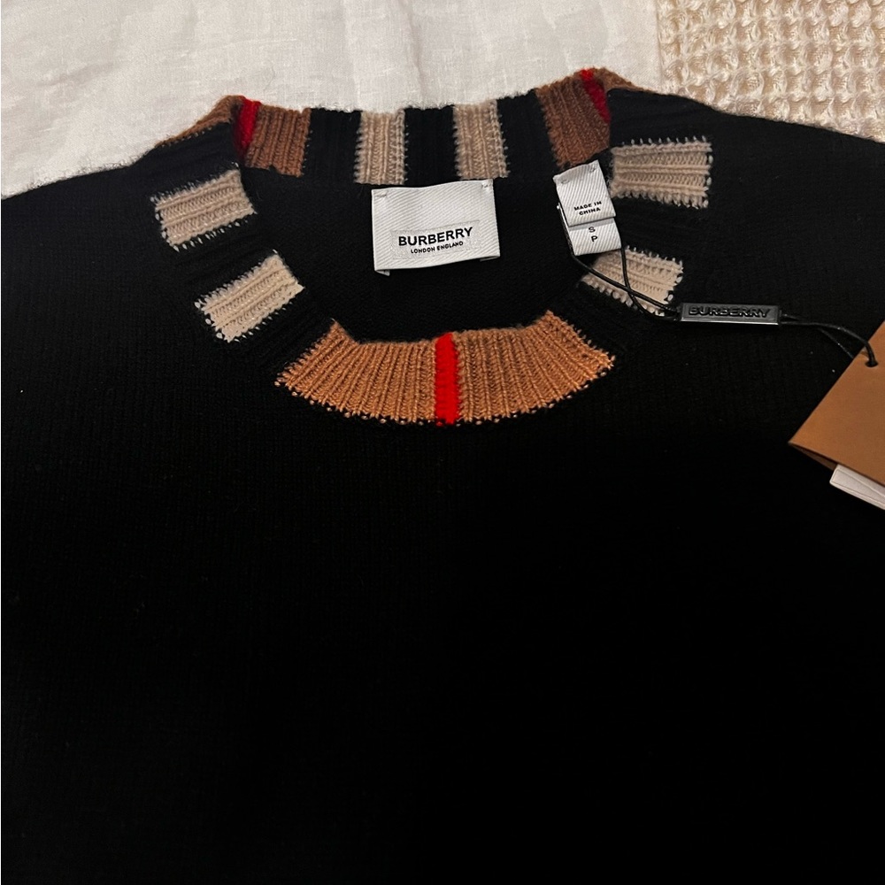 Burberry Eyre Cashmere Sweater - Sz. S - Picture 9 of 10